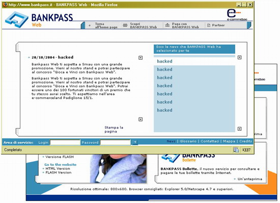 BANKPASS Hacked