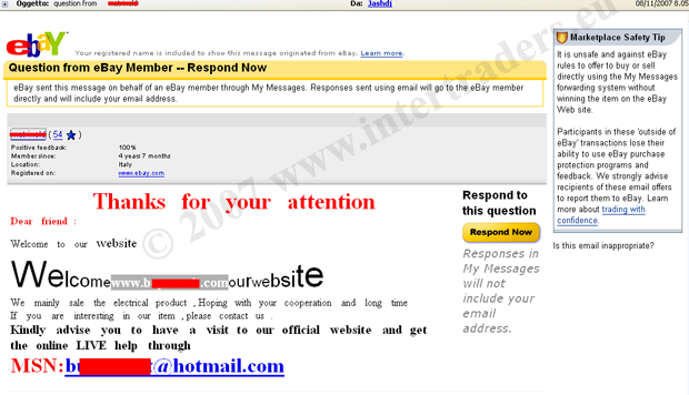 eBay
spam 01